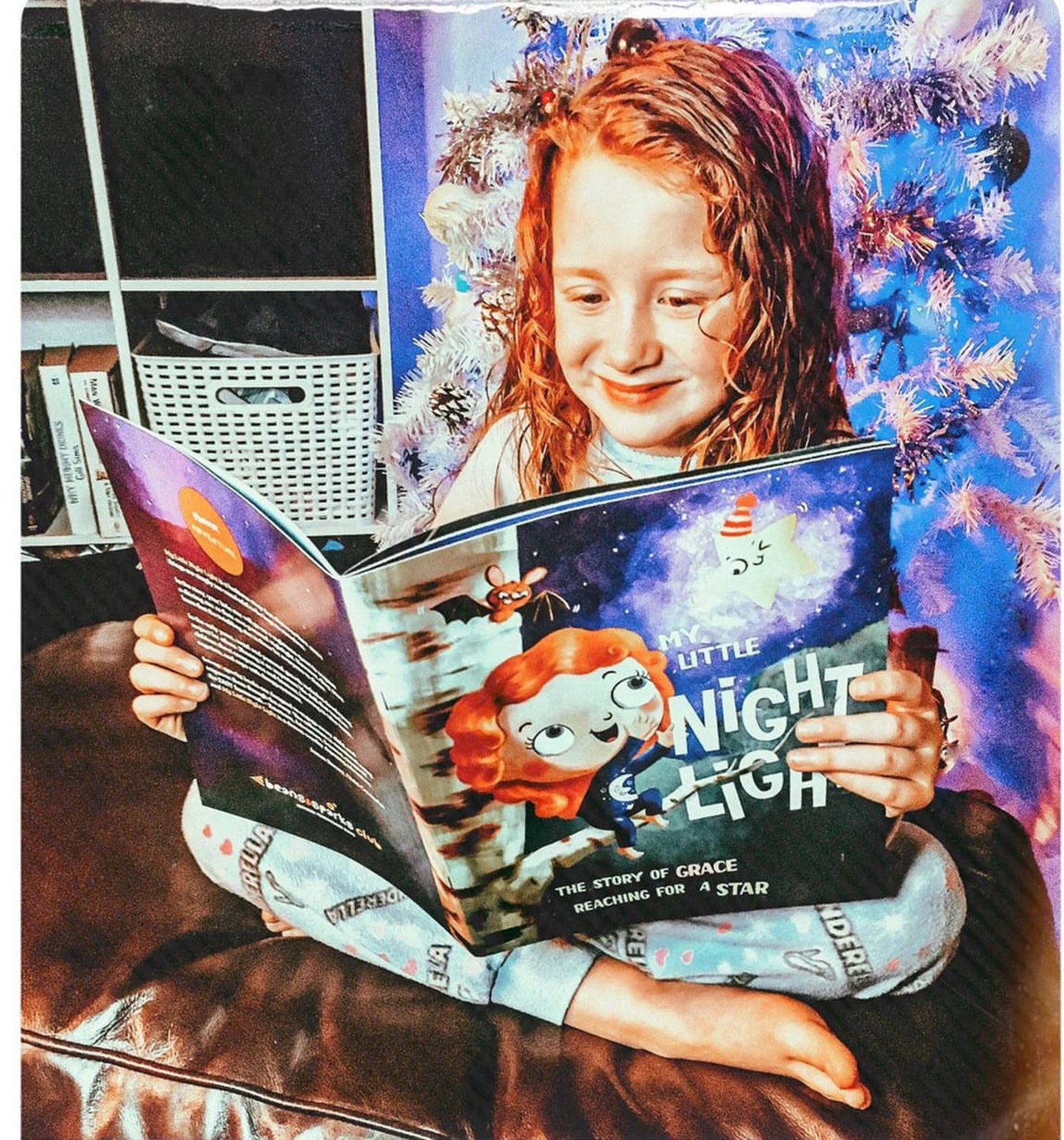 "My Little Night Light" Personalized Book with Stickers