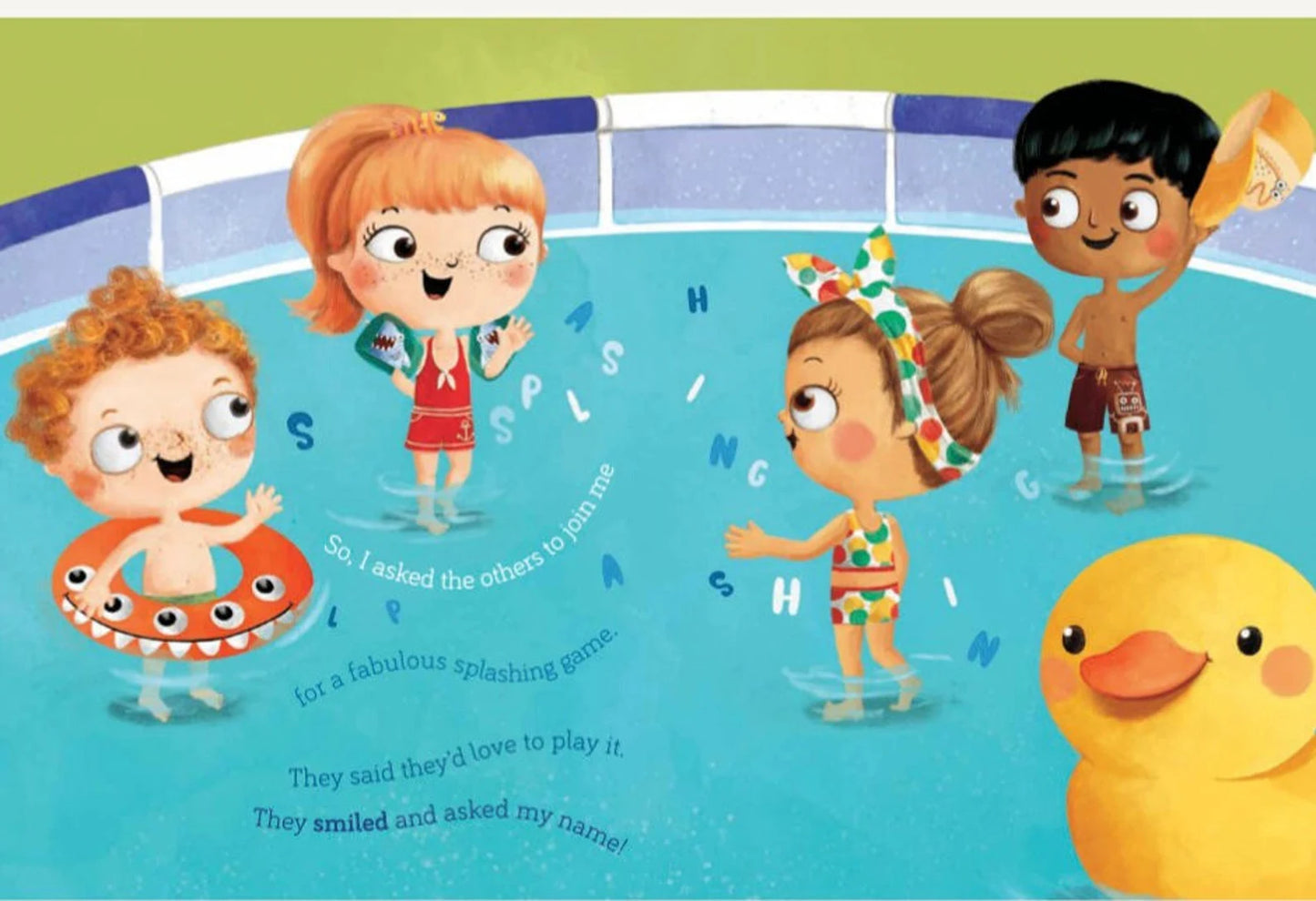 "The BIG Splash" Personalized Book with Stickers