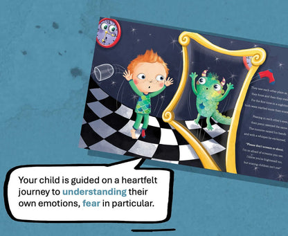 "Do Monsters Get Lonely?" Personalized Book with Stickers