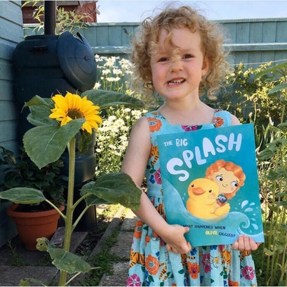 "The BIG Splash" Personalized Book with Stickers