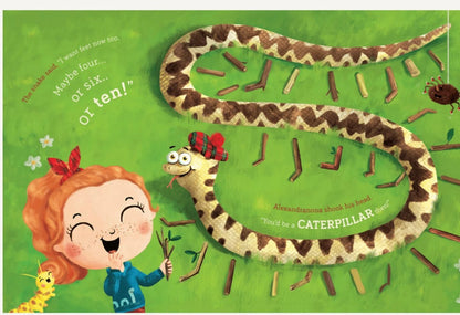 "Walk on Them, Skip on Them!" Personalized Book with Stickers