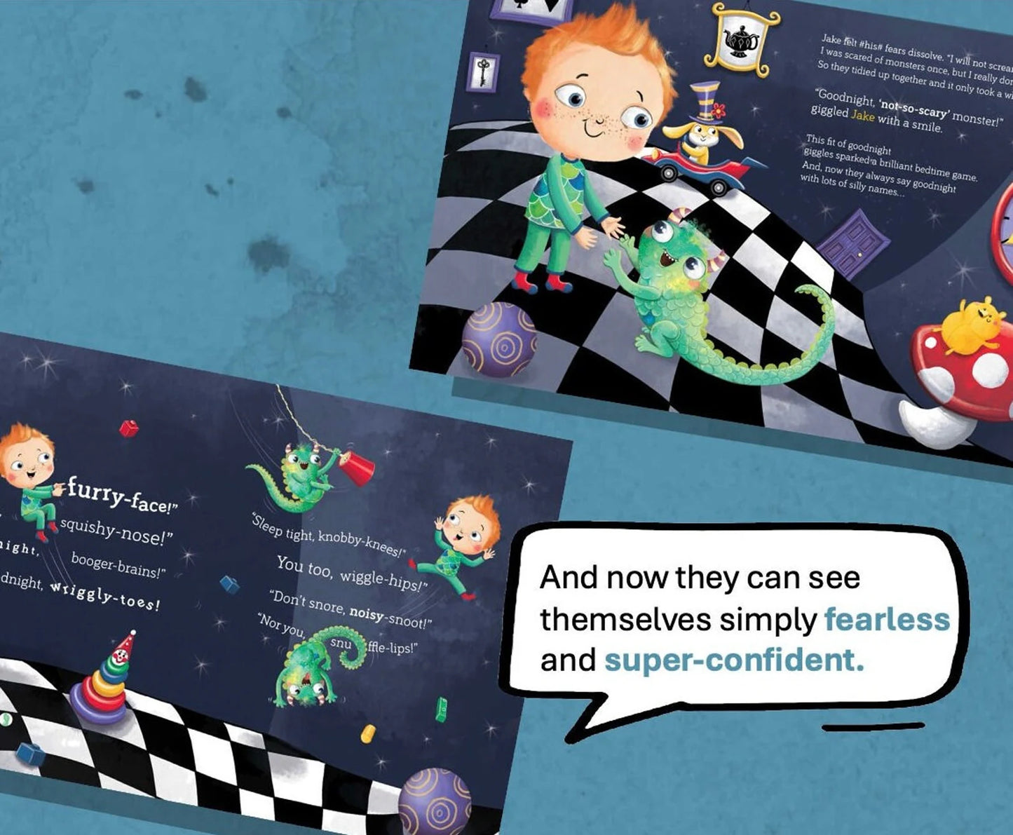 "Do Monsters Get Lonely?" Personalized Book with Stickers