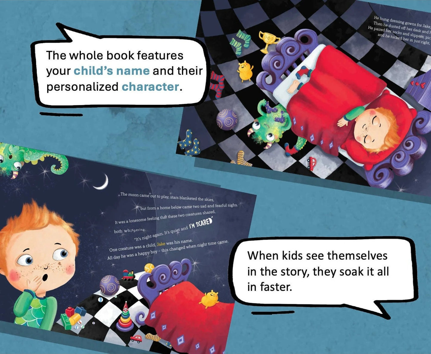 "Do Monsters Get Lonely?" Personalized Book with Stickers