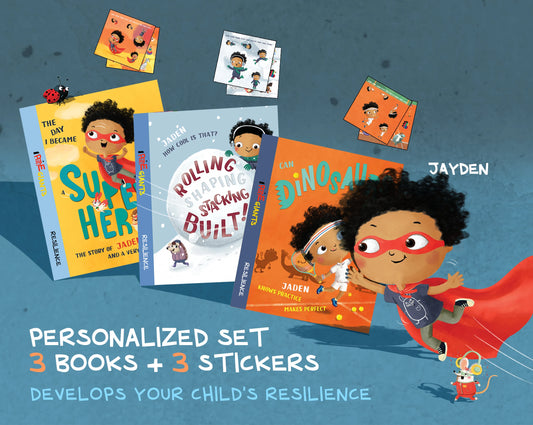 3-Book & Stickers Resilience Set