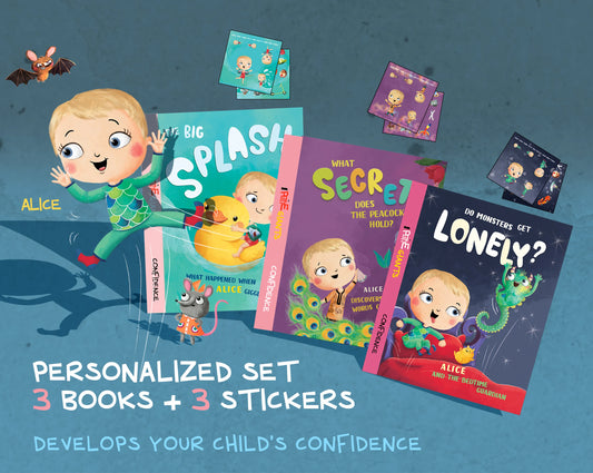 3-Book & Stickers Confidence Set